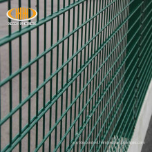 Germany double rod mat pvc coated double fence twin wire panel fence